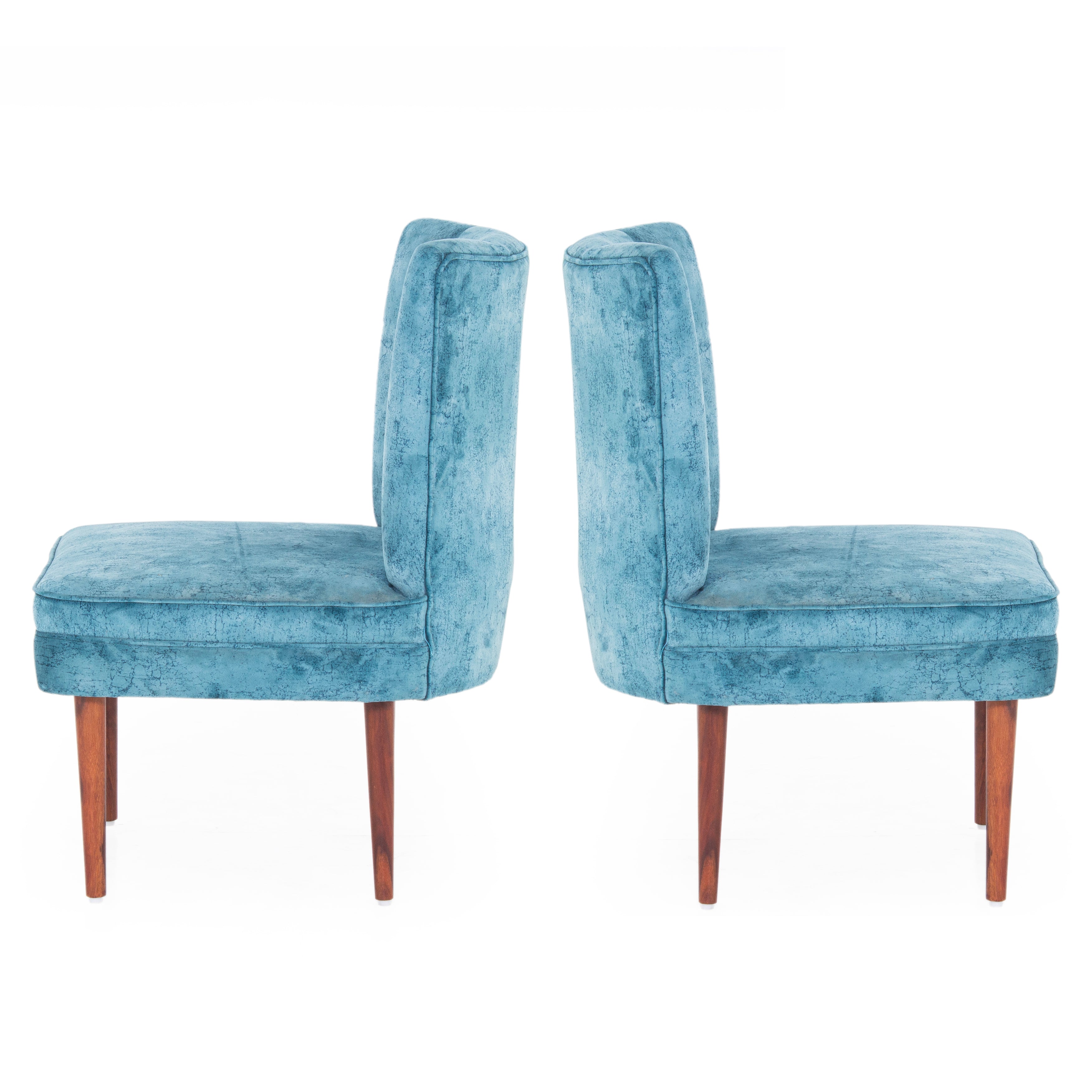 Rochllee Suede Velvet Chair For Living Room (Set Of 2)